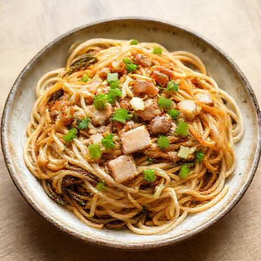 簡単!豚肉ともやしの節約焼きうどん