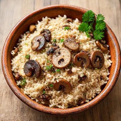 Pilaf de Ciuperci Clasic