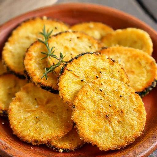 Dovlecei Pane cu Mălai și Usturoi