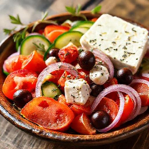 Salată Grecească Tradițională