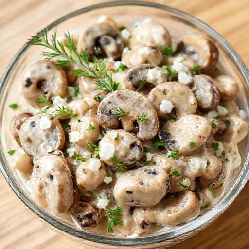 Salată de Ciuperci Clasică cu Maioneză