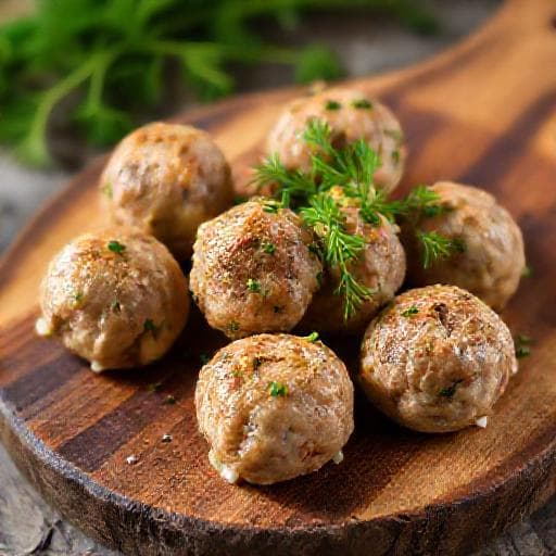 Chifteluțe Aperitiv Rapide cu Dovlecel