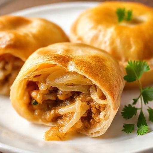 Plăcinte Rapide cu Varză Călită (Varianta Simplificată)