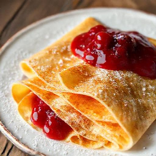 Clătite Tradiționale cu Dulceață