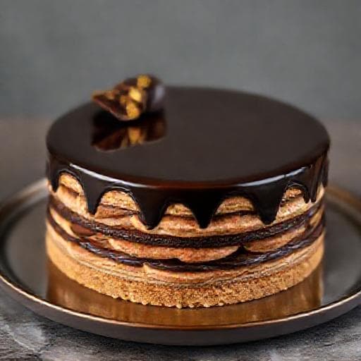 Tort Opera (Variație de Tort de Ciocolată)