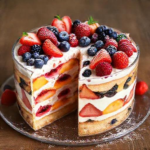 Tort Diplomat cu Fructe