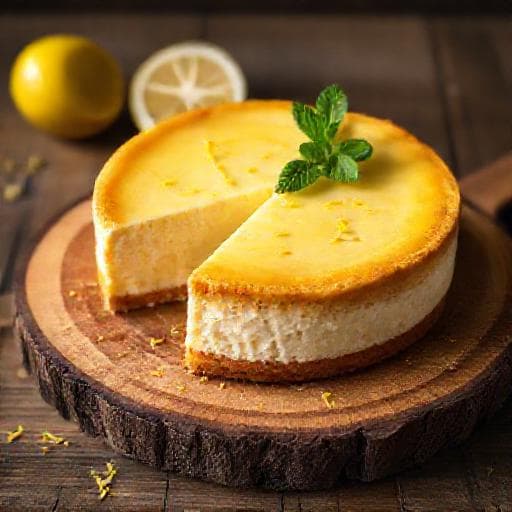 Cheesecake Copt Rapid cu Lămâie