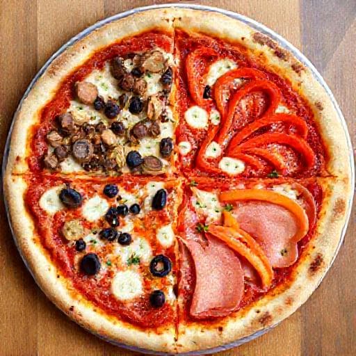 Pizza Quattro Stagioni (Patru Anotimpuri)