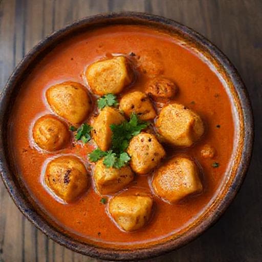 Pui cu unt rapid (Quick Butter Chicken)