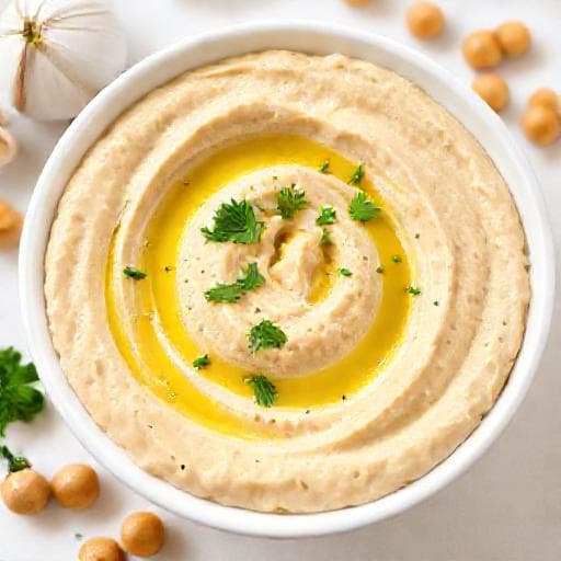 Hummus Rapid cu Usturoi