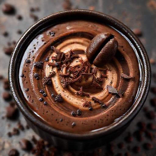 Budincă de Chia cu Ciocolată și Cafea