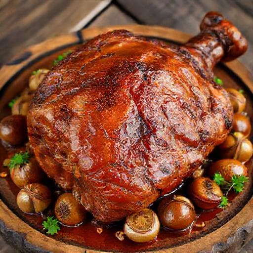 Ciolan de Porc la Cuptor Tradițional