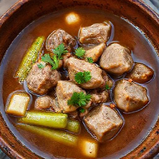 Χοιρινό με Σέλινο (Κλασική Συνταγή)