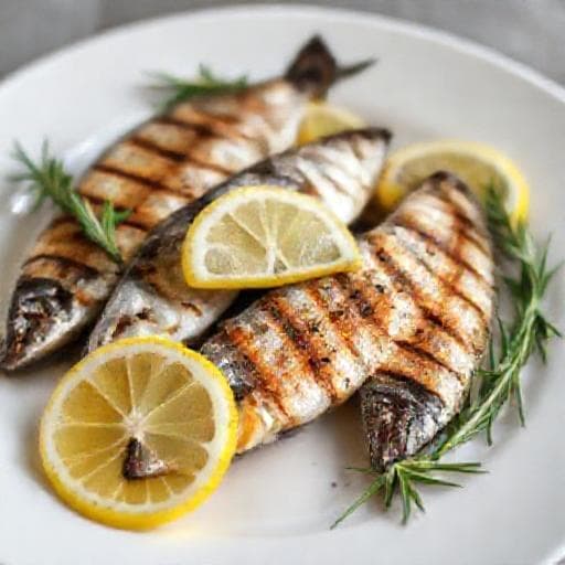 Sardine la Grătar cu Lămâie și Rozmarin (Varianta Rapidă)