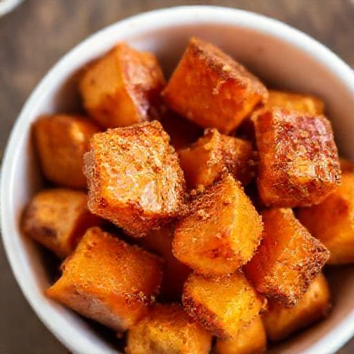 Cartofi Dulci la Air Fryer cu Miere și Scorțișoară