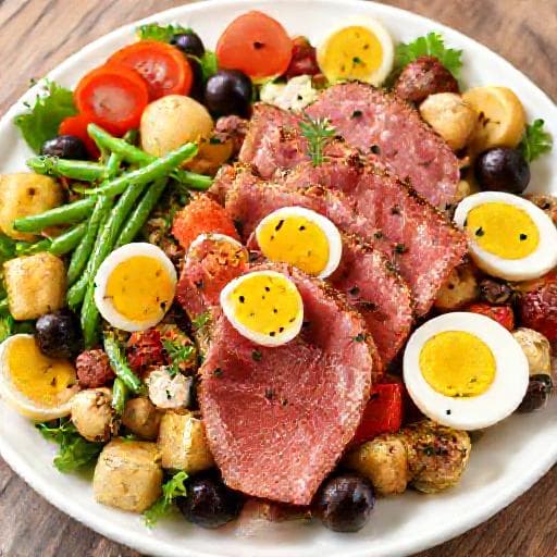 Salată Niçoise Tradițională