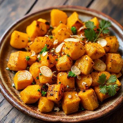 Salată Clasică de Dovleac Copt