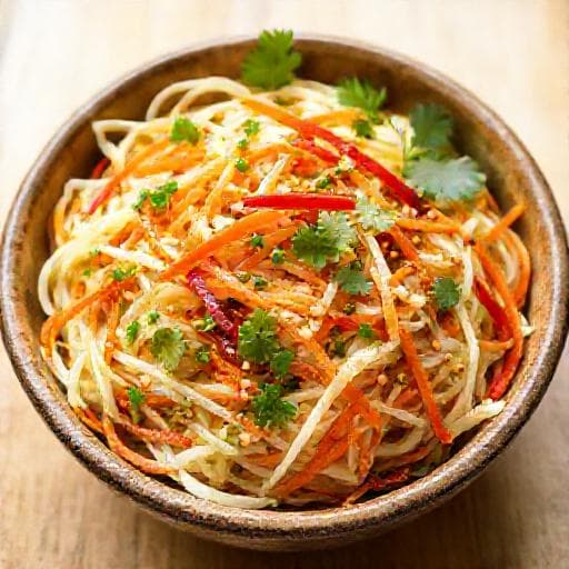 Salată asiatică de varză clasică