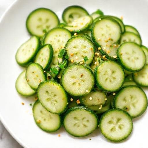 Salată Rapidă de Castraveți în Stil Asiatic