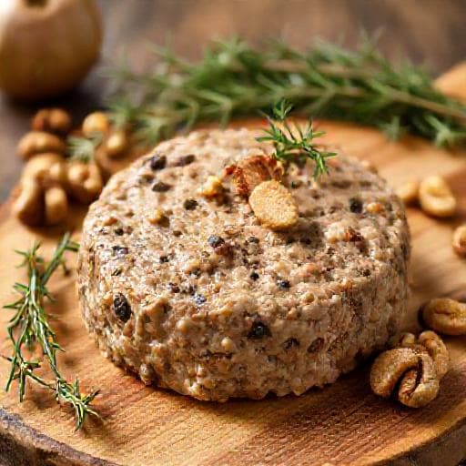 Pate de Ciuperci cu Nuci și Cimbru