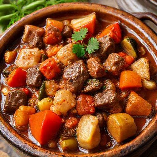 Ghiveci cu carne tradițional