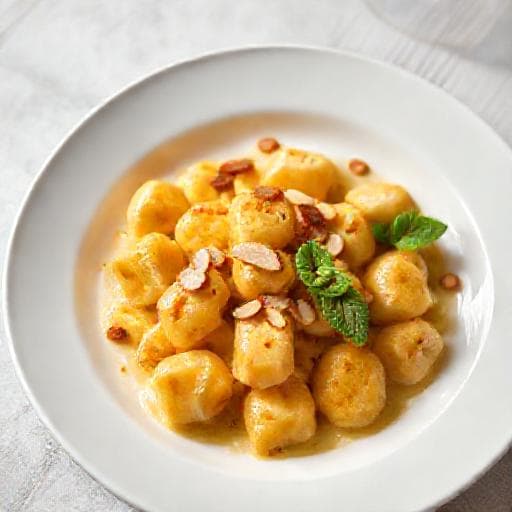 Gnocchi cu Dovleac și Amaretto (Twist Regional)