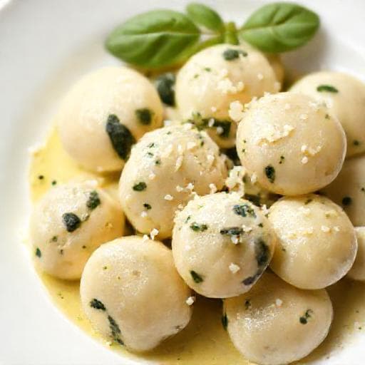 Gnocchi Rapizi cu Spanac și Ricotta