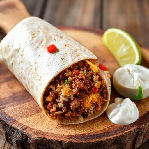 Burrito Clasic cu Vită
