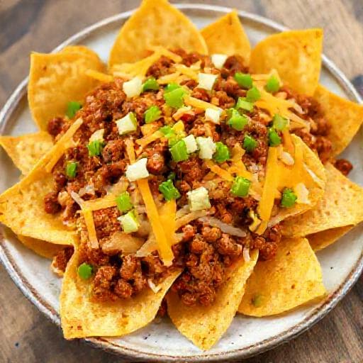 Nachos Rapizi cu Chili de Curcan și Brânză
