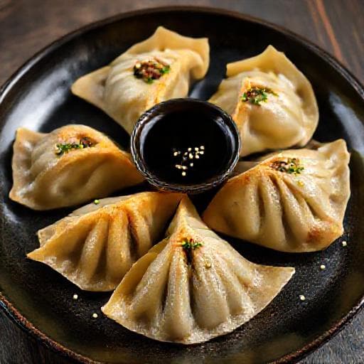 Gyoza Tradiționale cu Porc