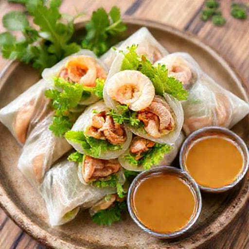 Rulouri Vietnameze de Vară Clasice (Gỏi Cuốn)