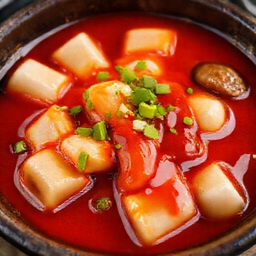 Tteokbokki Tradițional