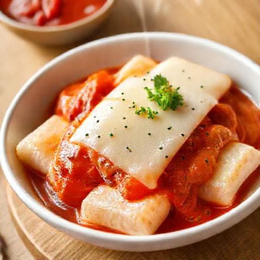 Tteokbokki Rapid cu Brânză