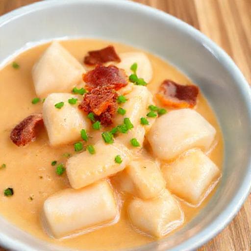 Tteokbokki cu Sos Cremă de Soia și Smântână