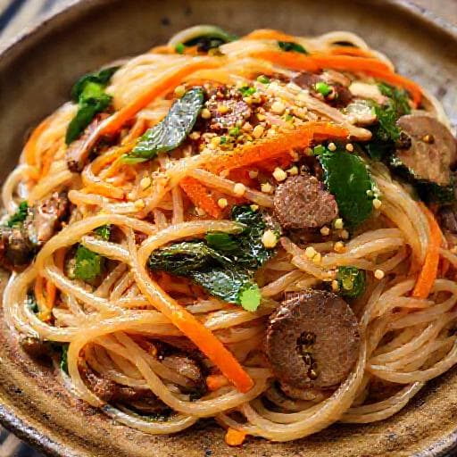 Japchae Tradițional