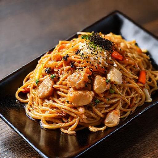 Yakisoba cu Pui Tradițional