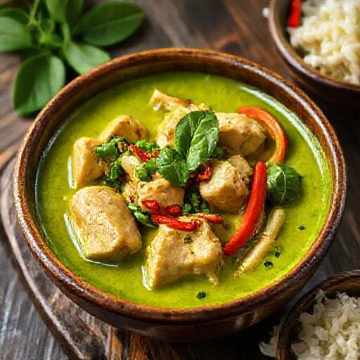 Curry Verde Thailandez Clasic