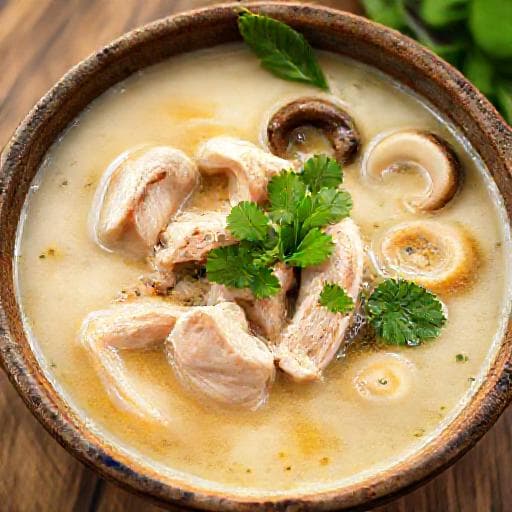 Tom Kha Gai Tradițional