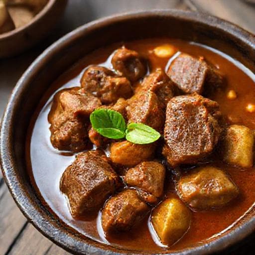 Rendang de Vită Tradițional