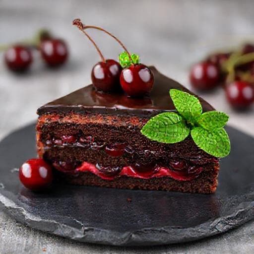 Tort Sacher cu Cireșe Amarena