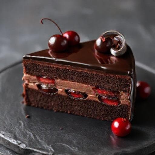 Tort "Pădurea Neagră" cu Mousse de Ciocolată și Cireșe Amarene