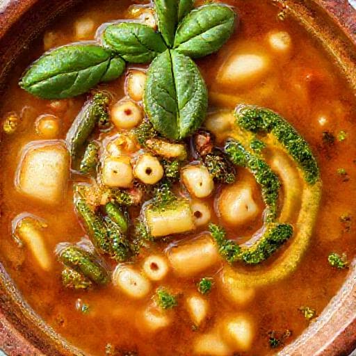 Minestrone Genovez (cu Pesto)