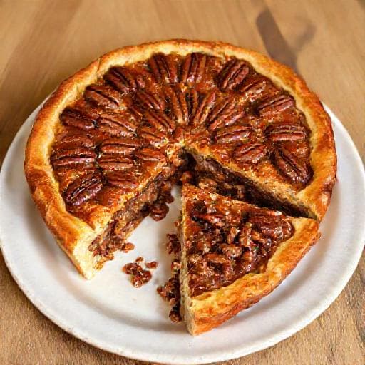 Plăcintă Tradițională cu Nuci Pecan