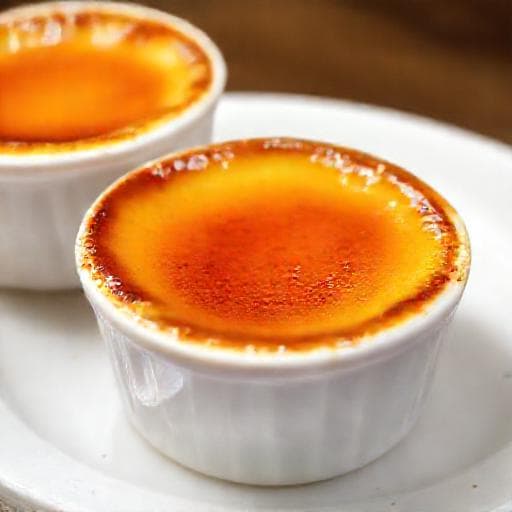 Crème brûlée rapidă cu mascarpone