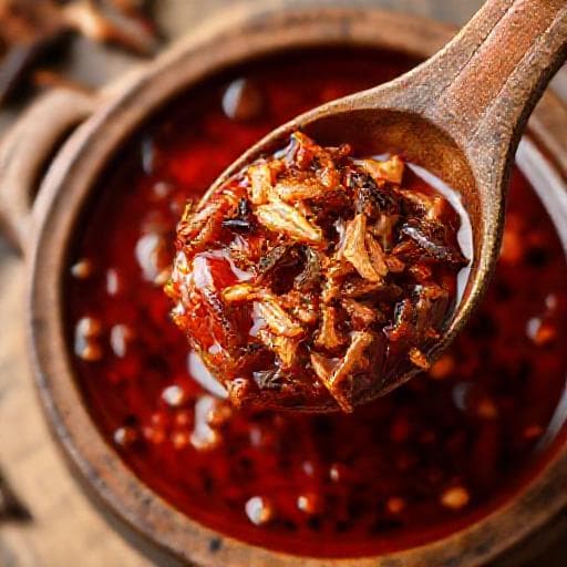 Ulei Crocant de Chili cu Arome Regionale (Sichuan)