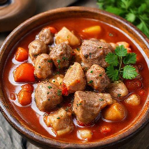 Ostropel de Porc Tradițional