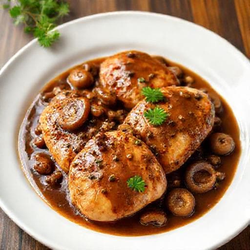 Pui Marsala Tradițional