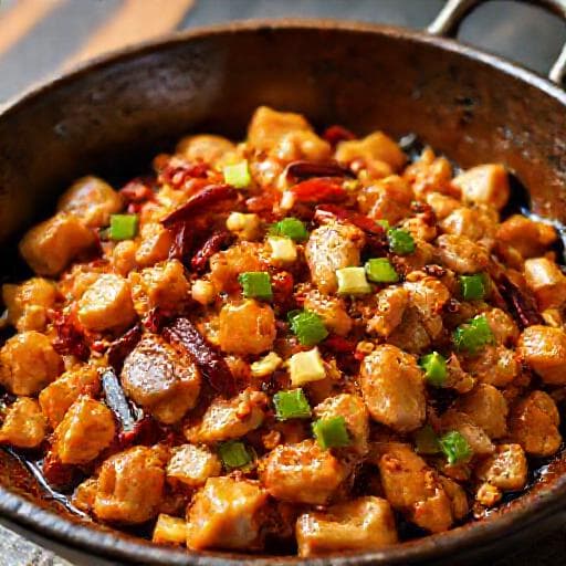 Pui Kung Pao Tradițional