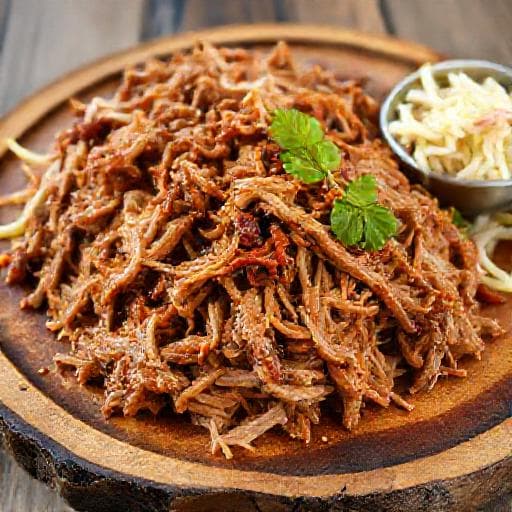 Pulled Pork Tradițional (Stil Carolina de Nord)