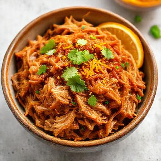 Pulled Pork cu Aromă de Chipotle și Portocală
